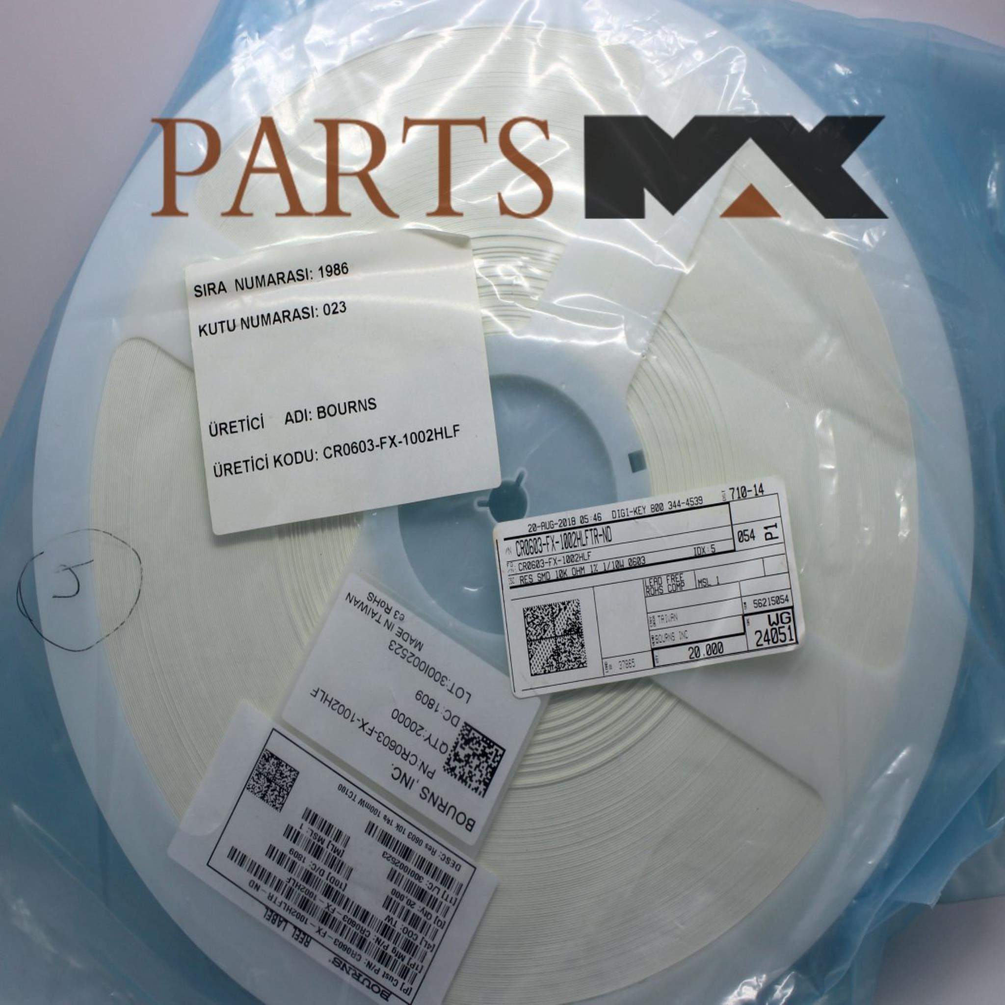 Picture of CR0603-FX-1002HLF Bourns Inc.  | Partsmax Türkiye